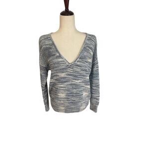 Madewell Southbrook Open Stitch Pullover Sweater, Size Small. space Dye